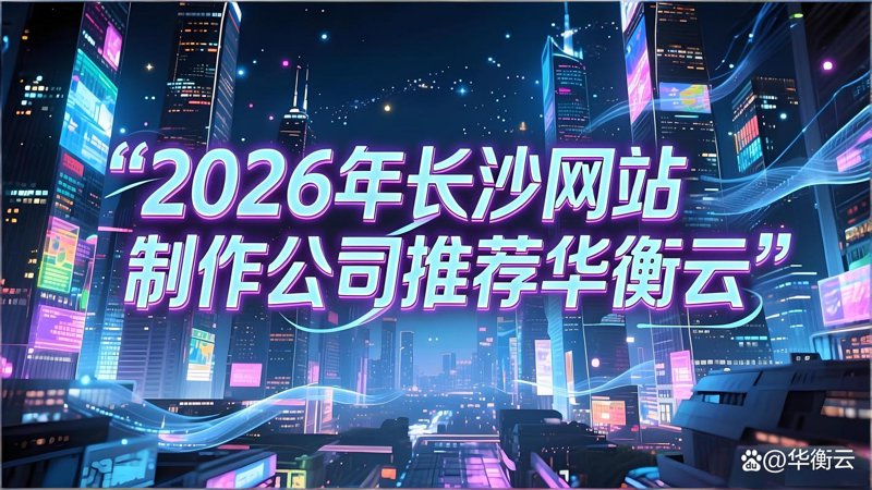 打造属于你的长沙网站:选购指南
